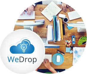 WeDropVisulogo